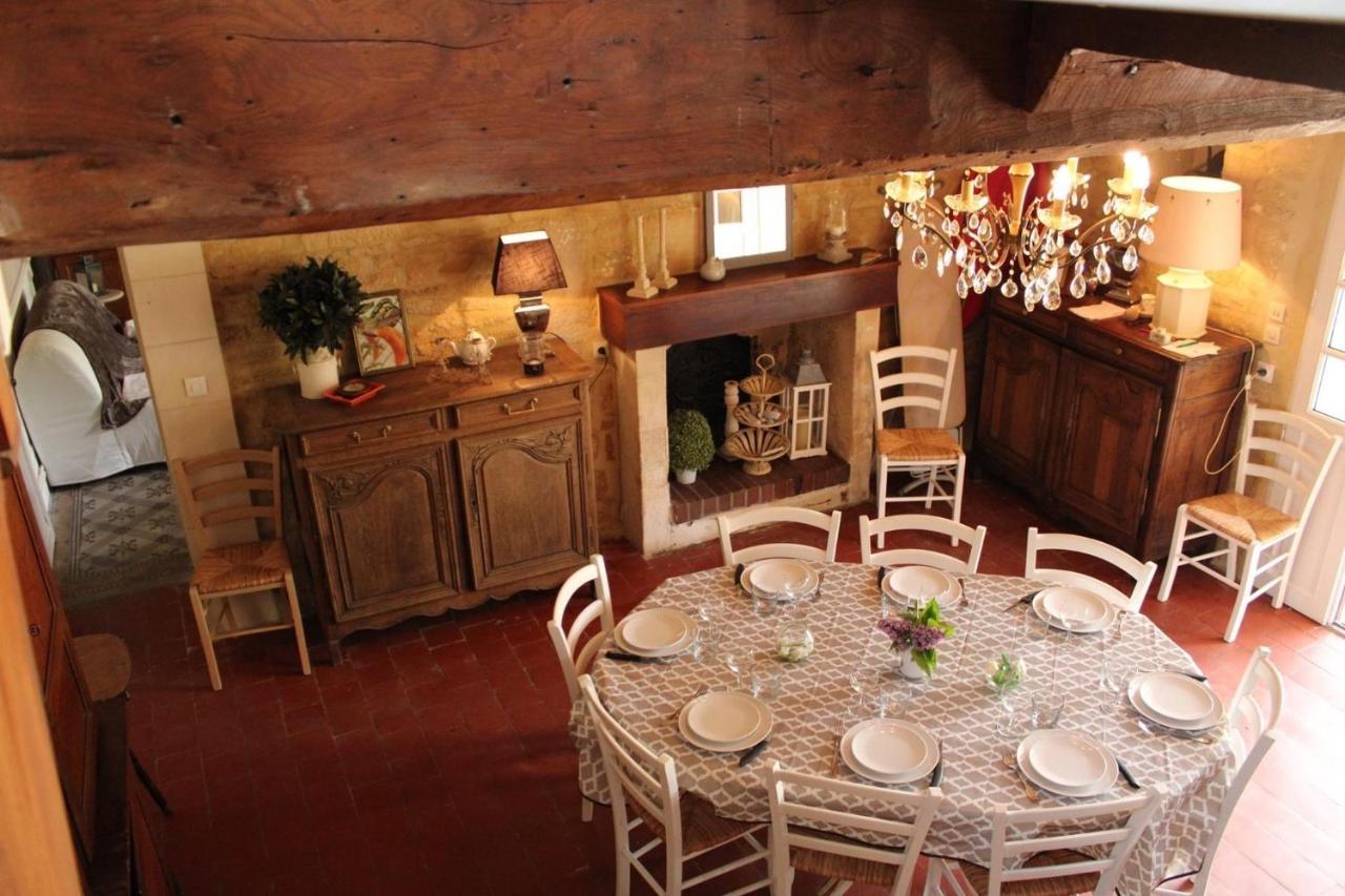 Вилла Le Vieux Moulin Thaon Экстерьер фото