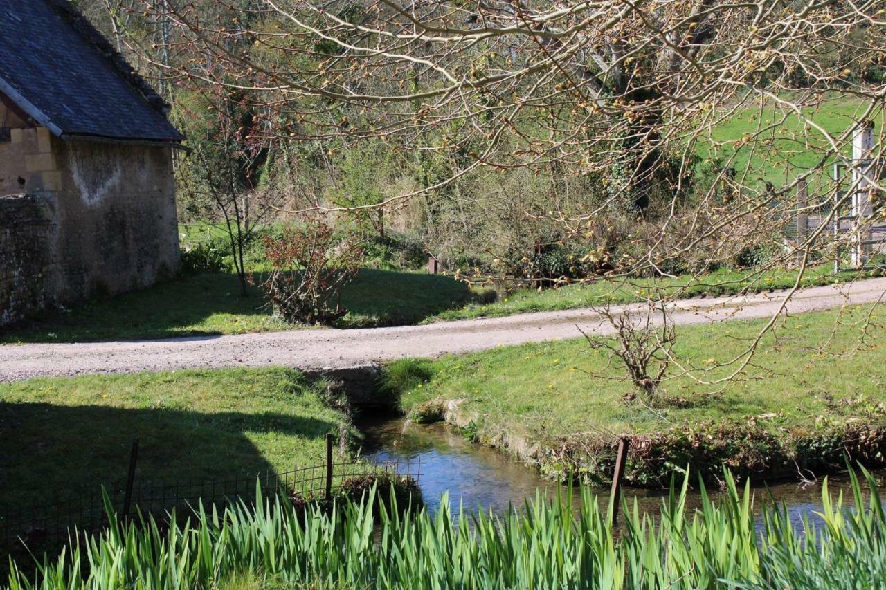 Вилла Le Vieux Moulin Thaon Экстерьер фото